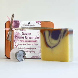 Visualisation du coffret savon Prune Orientale ylang ylang