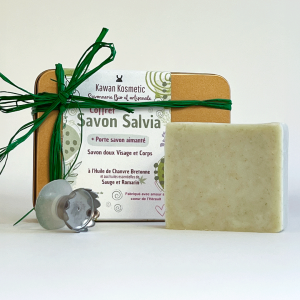 Visualisation du coffret savon Salvia
