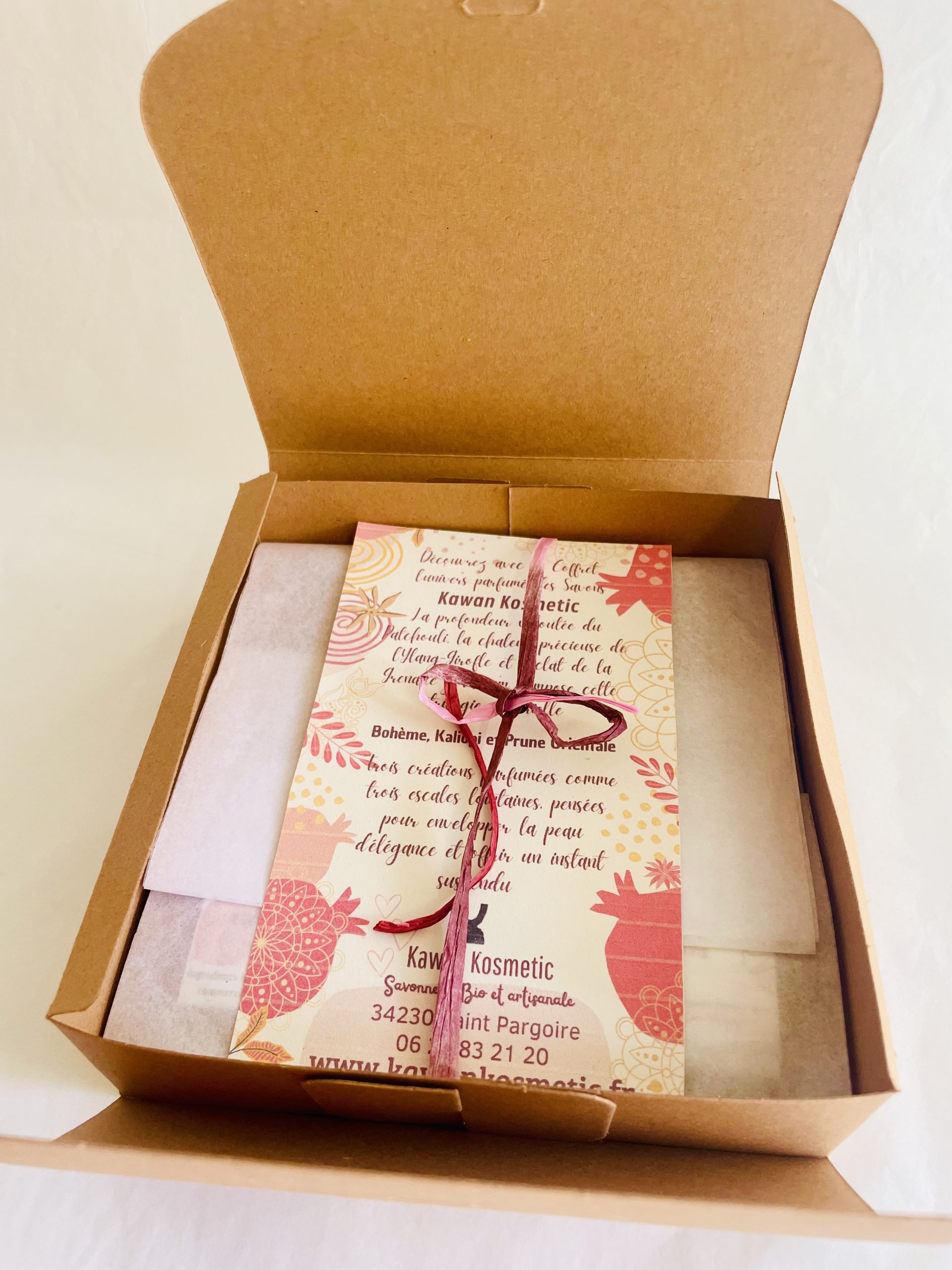 Coffret trio de Savons Jardin d'Orient – Image 2
