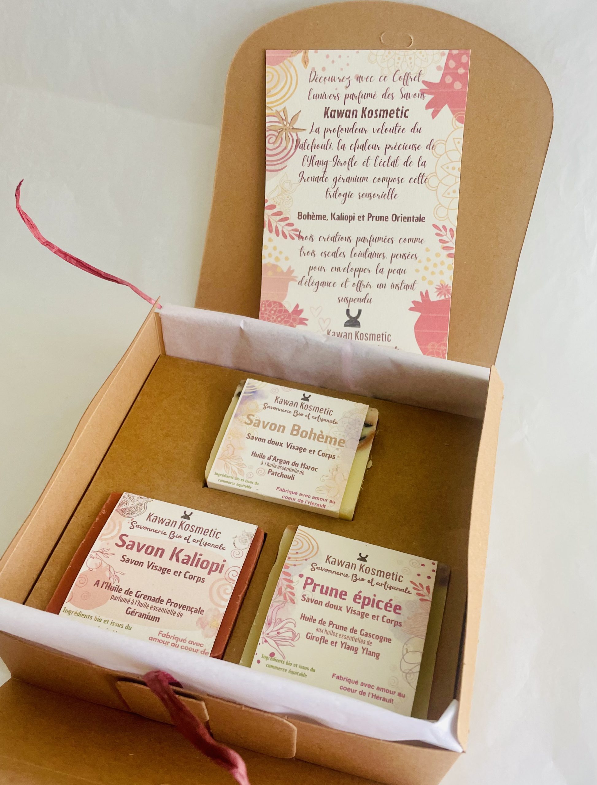 Coffret trio de Savons Jardin d'Orient – Image 3