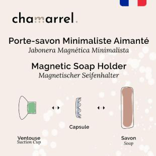 Porte - Savon minimaliste aimanté – Image 2